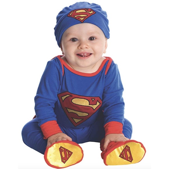 Rubie's Other - NEW Superman Halloween Costume Baby 0-6 Months